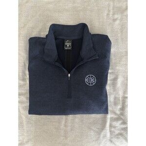 Detroit Pistons Team Issued Nike Quarter Zip